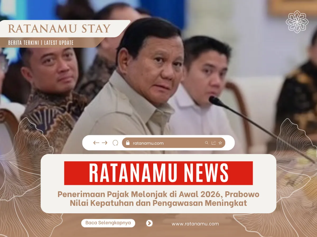 Penerimaan Pajak Melonjak di Awal 2026, Prabowo Nilai Kepatuhan dan Pengawasan Meningkat